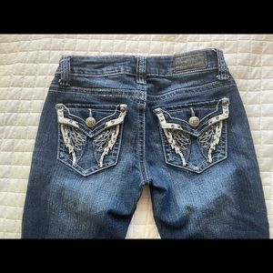 ZCO Bootcut Angel Wing Pocket Jeans